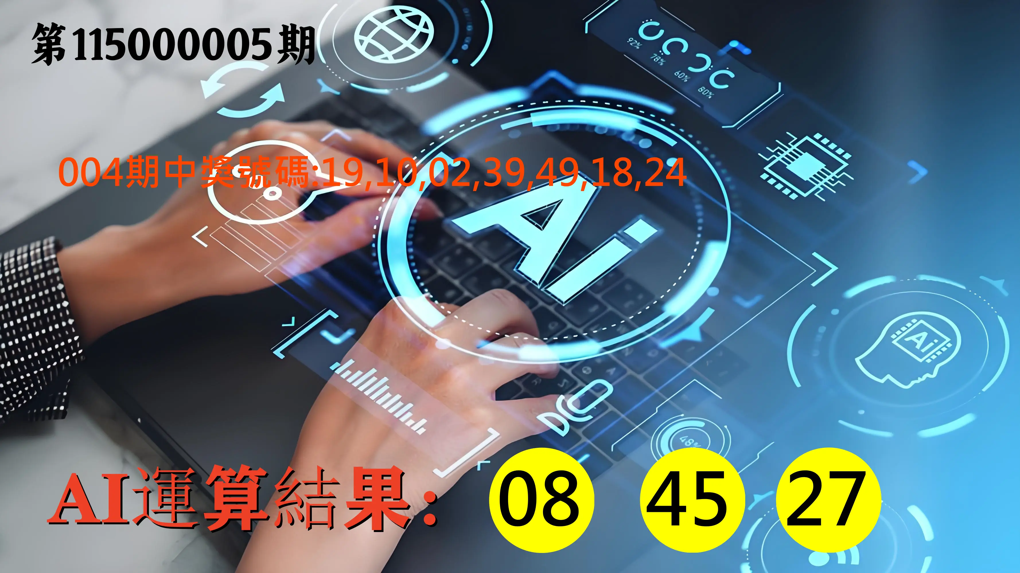 大樂透第115000005期(01/16)AI運算3膽號