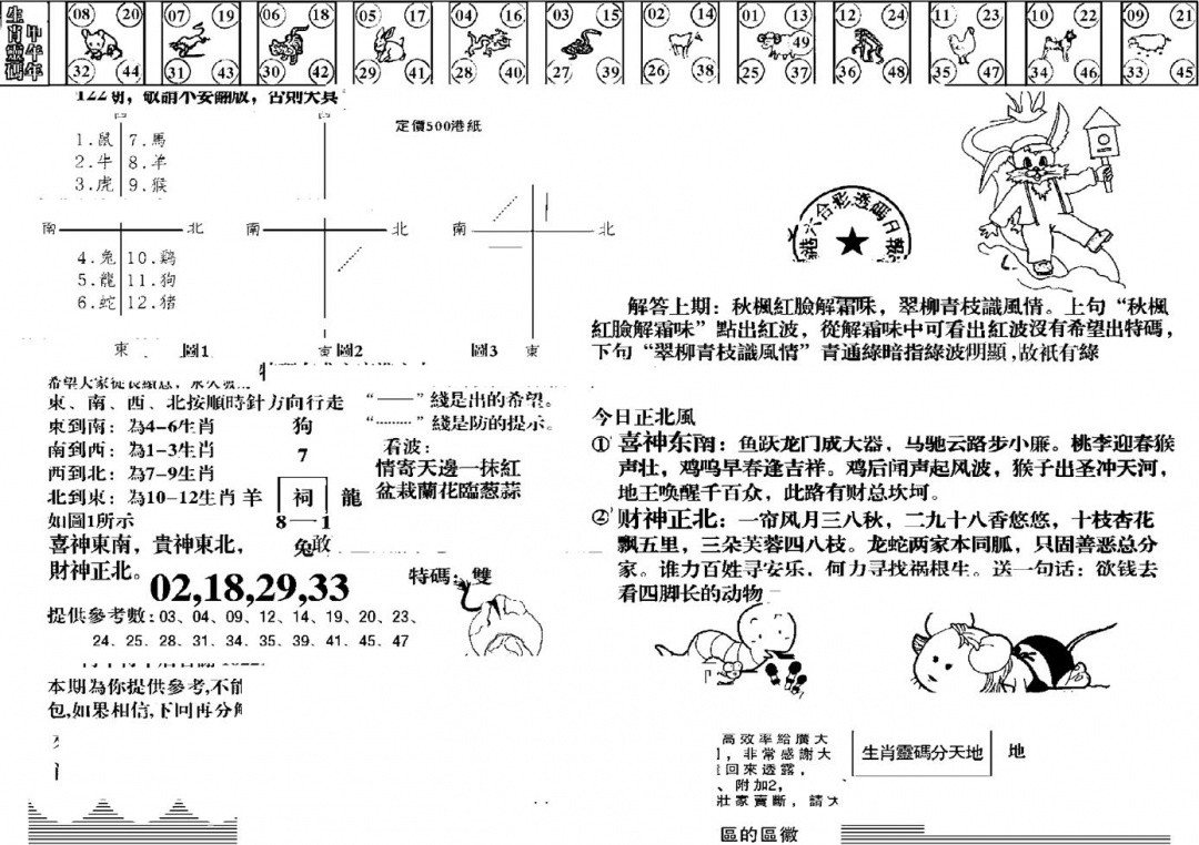 六合彩122期羊到成功(黑白)