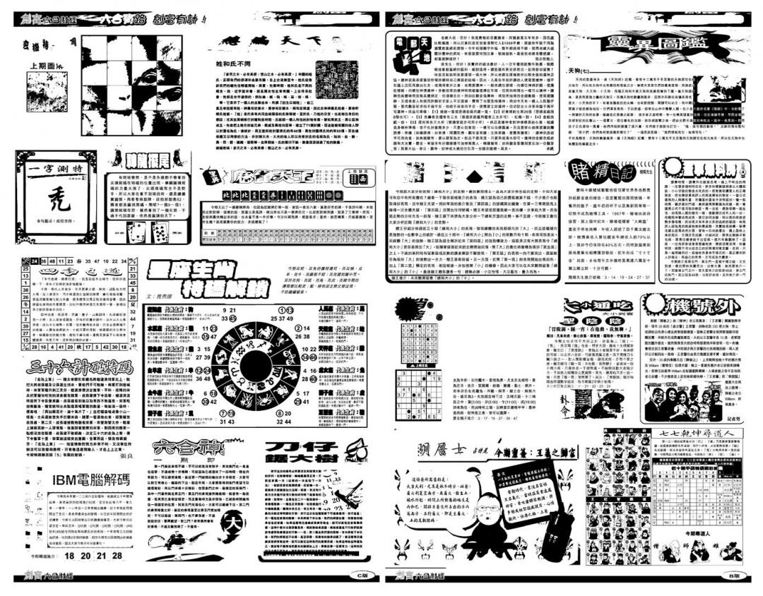 六合彩132期另版创富B(黑白)