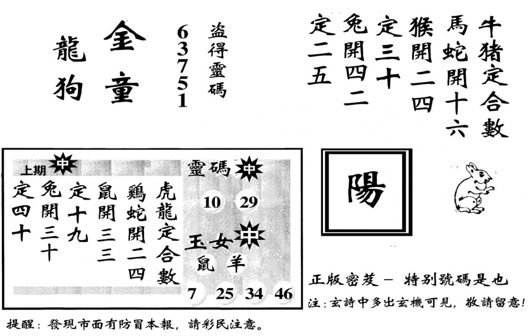六合彩089期城市都鼠王(黑白)