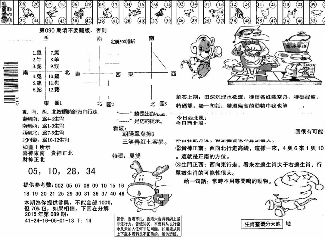 六合彩090期另版澳门足球报(黑白)