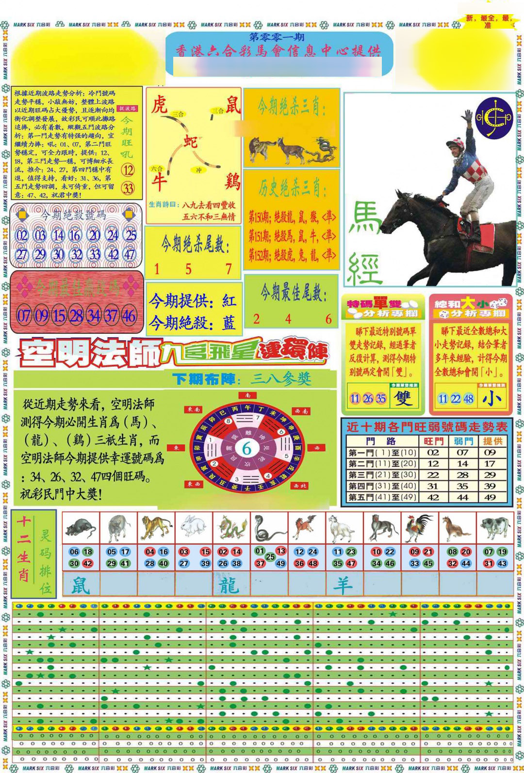 六合彩001期马经A(新图推荐)