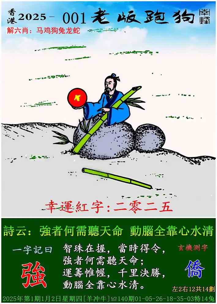 六合彩001期老版跑狗图