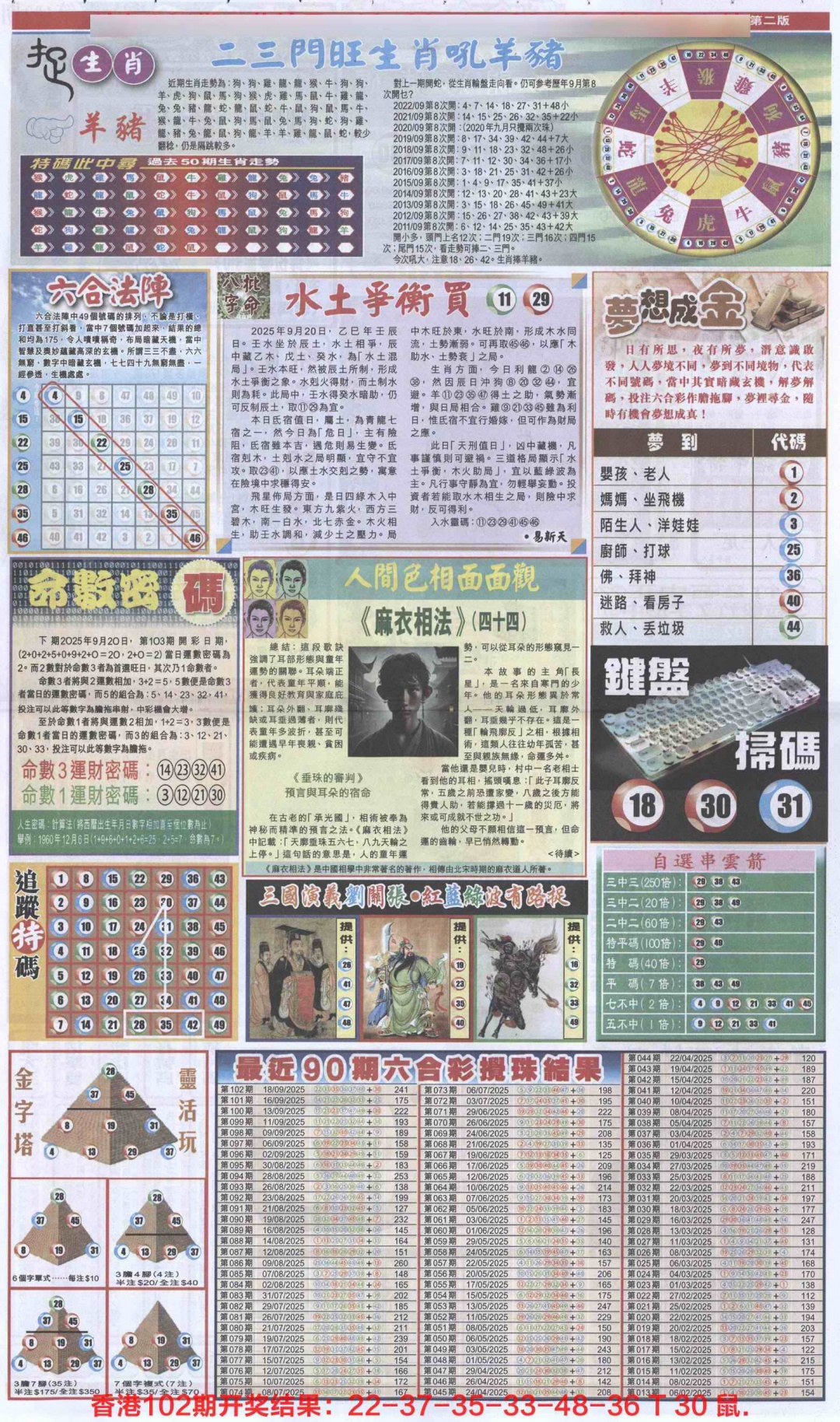 六合彩103期新报跑狗B