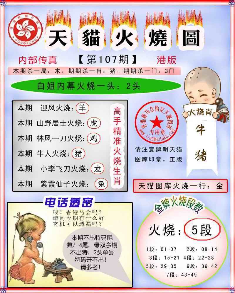 六合彩107期火烧图记录