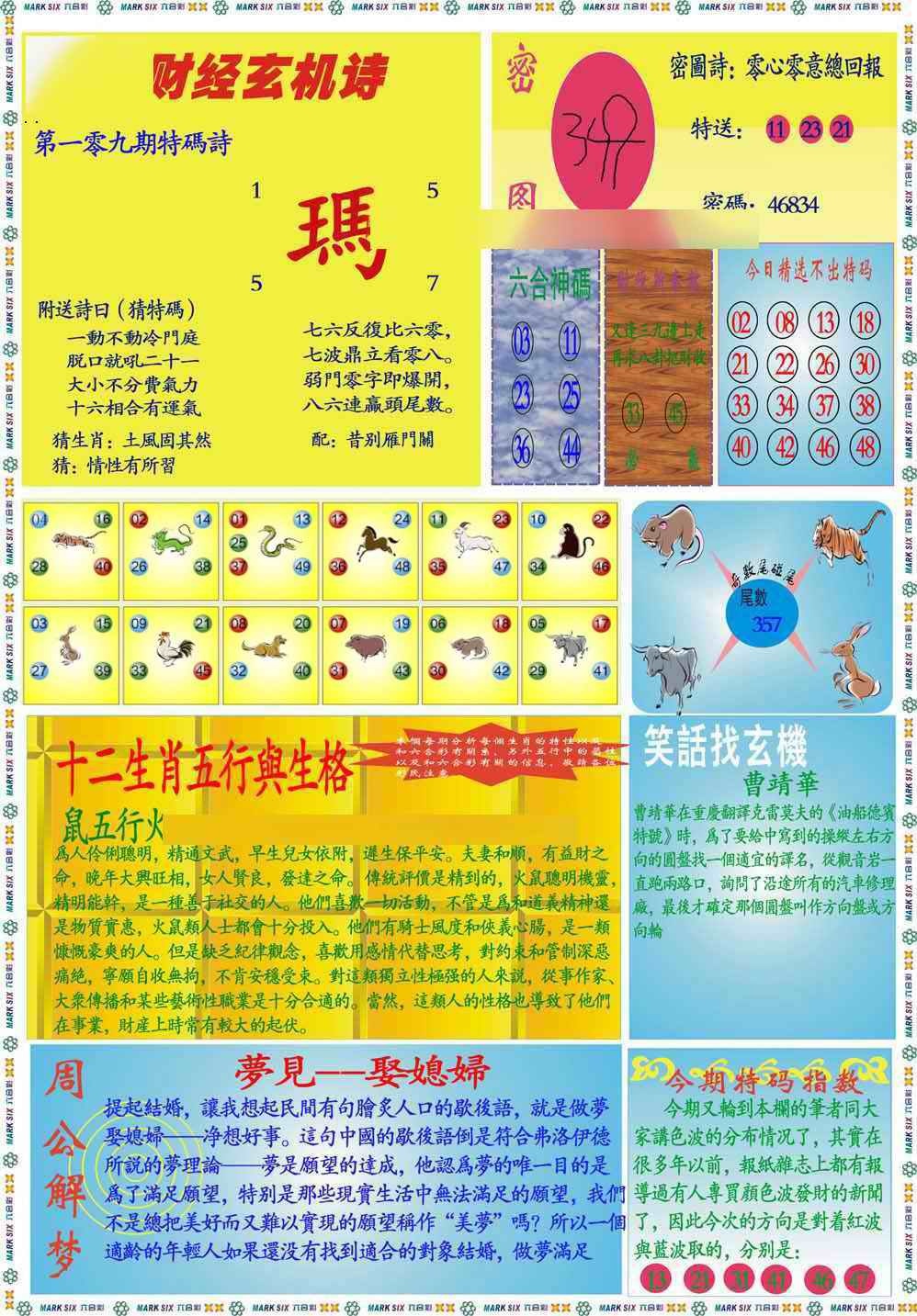 六合彩109期马经财经B(新图推荐)