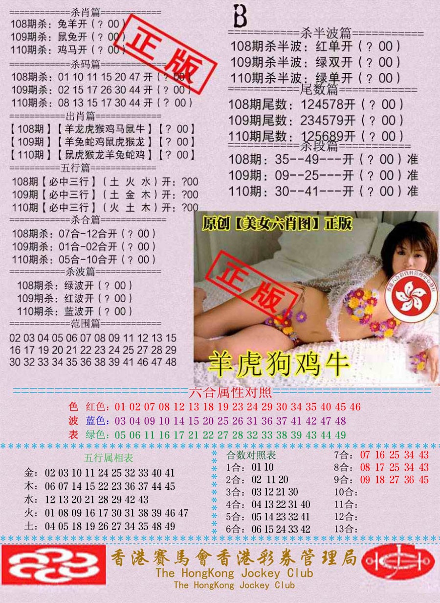 六合彩110期通缉令-2