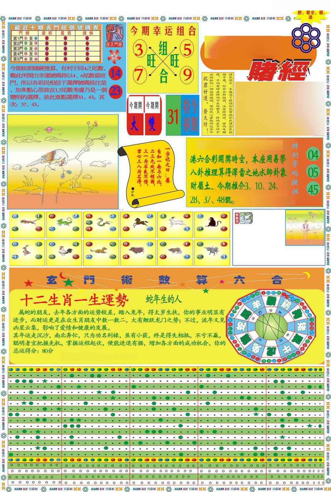 六合彩110期马经赌经A(新图推荐)