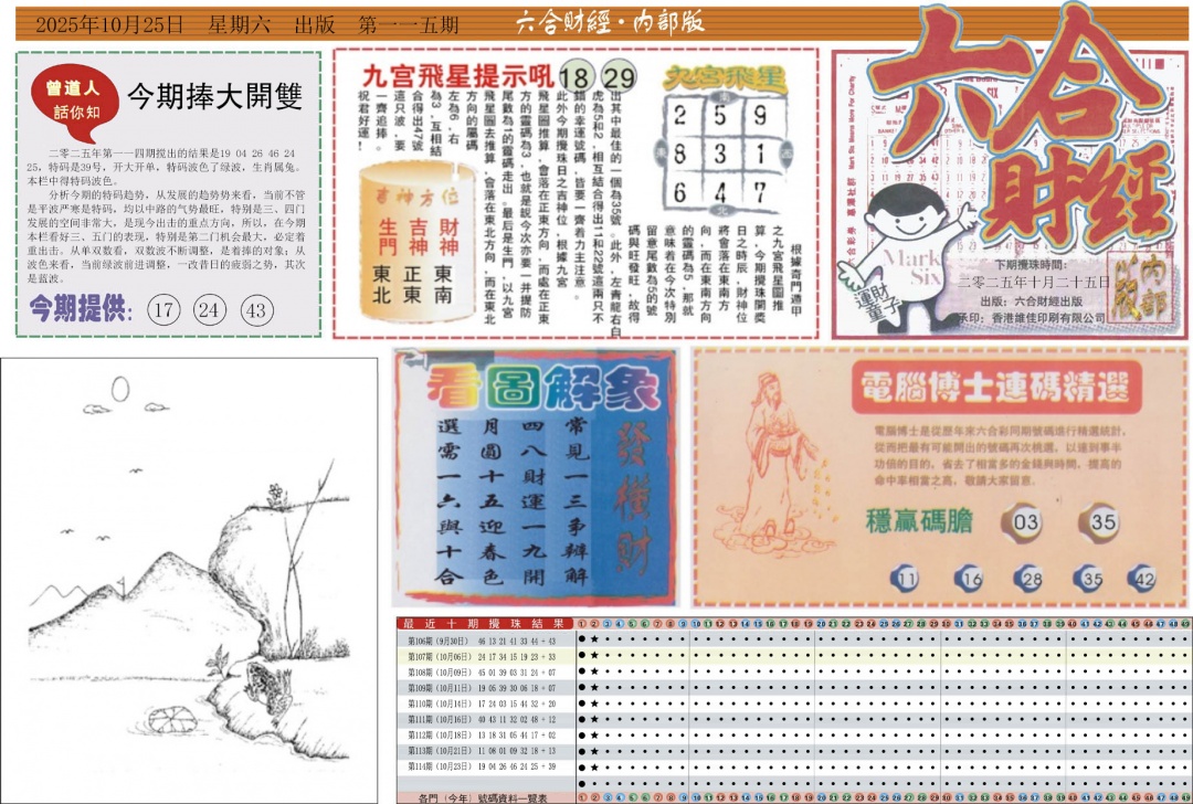 六合彩115期六合财经A