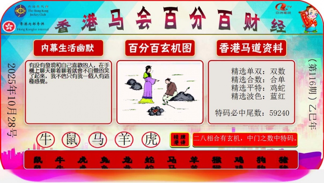 六合彩116期百分百财经