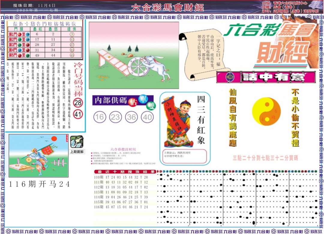 六合彩117期马会财经A