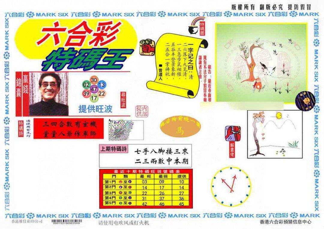六合彩117期特码王(信封)