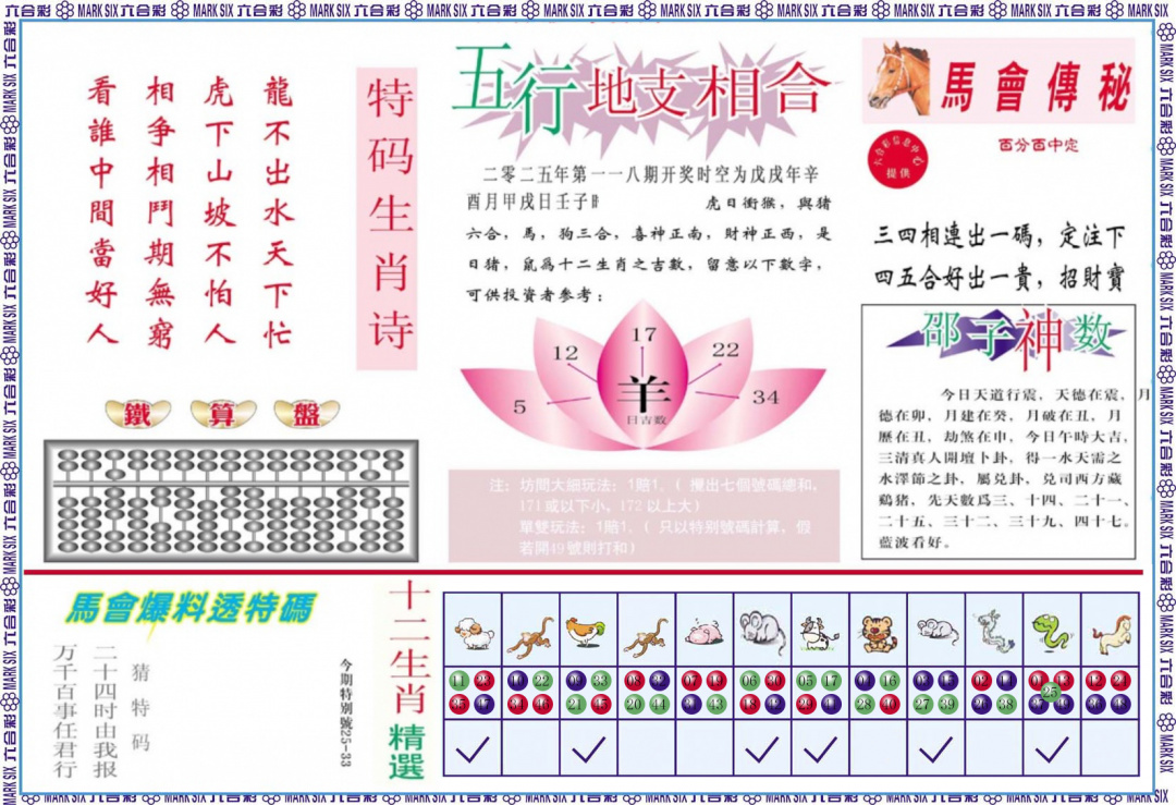 六合彩118期马会财经B