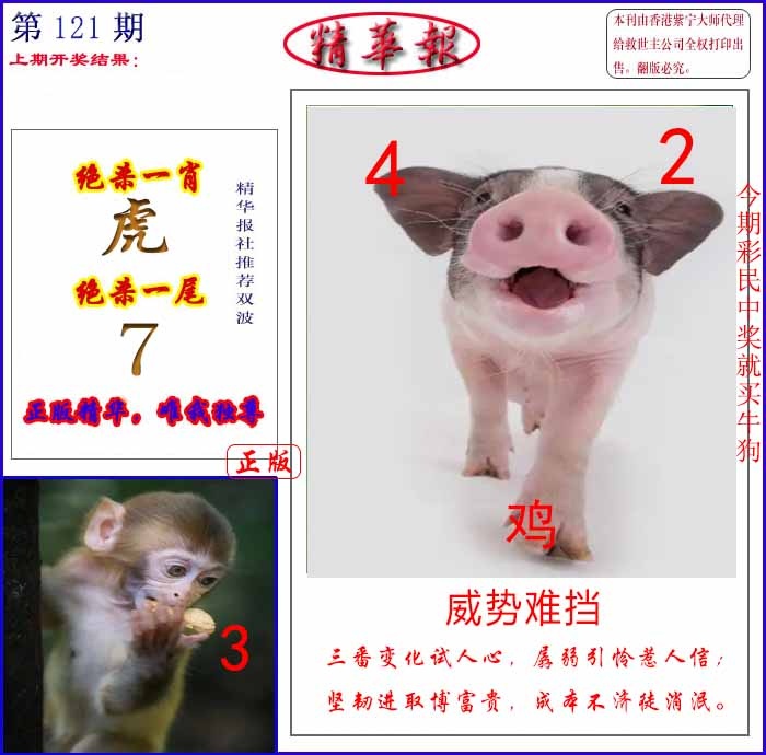 六合彩121期新精华报报