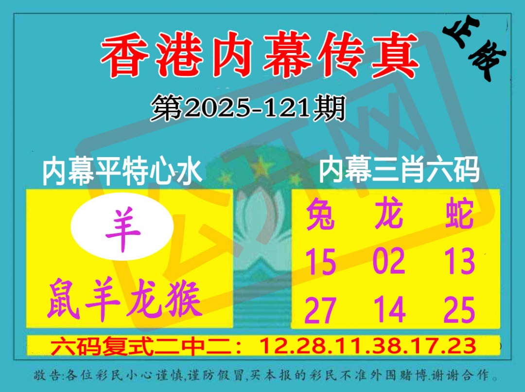 六合彩121期香港内幕传真三肖报