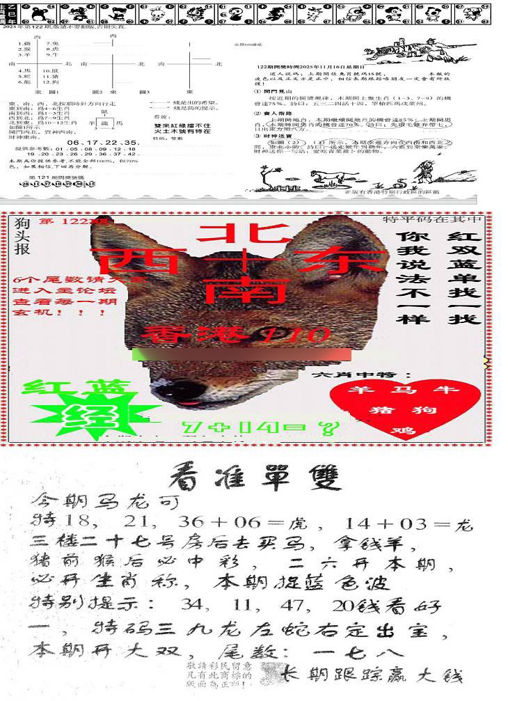 六合彩122期特码内幕B