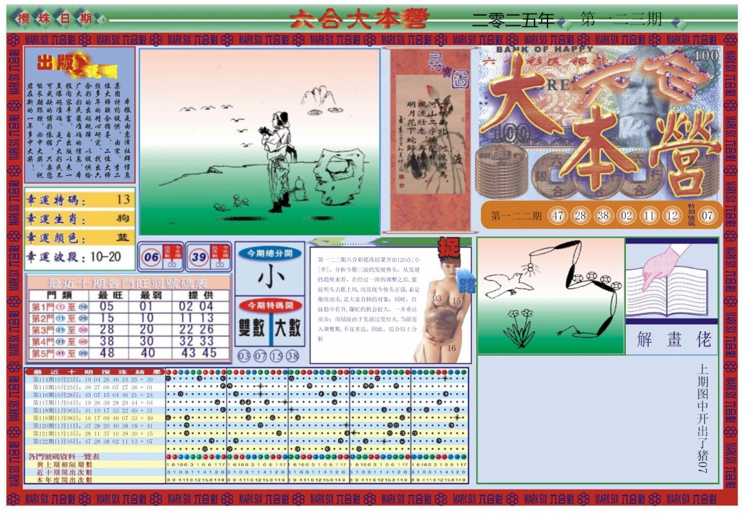 六合彩123期大本营