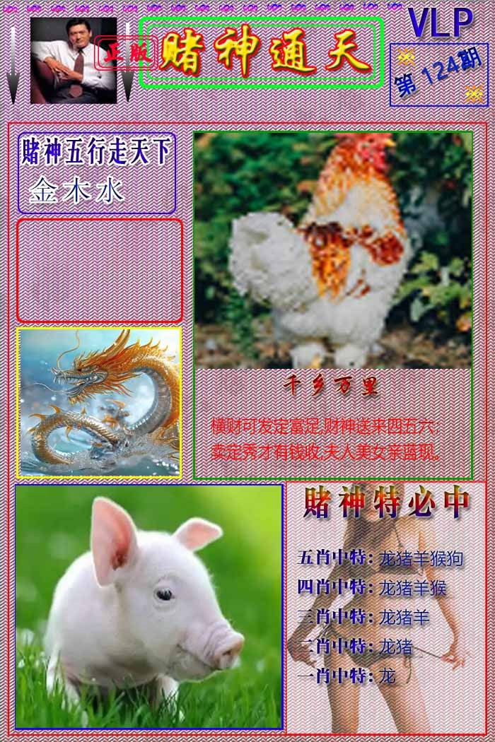 六合彩124期赌神通天报