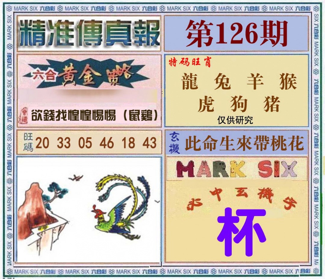 六合彩126期精准<?真?>