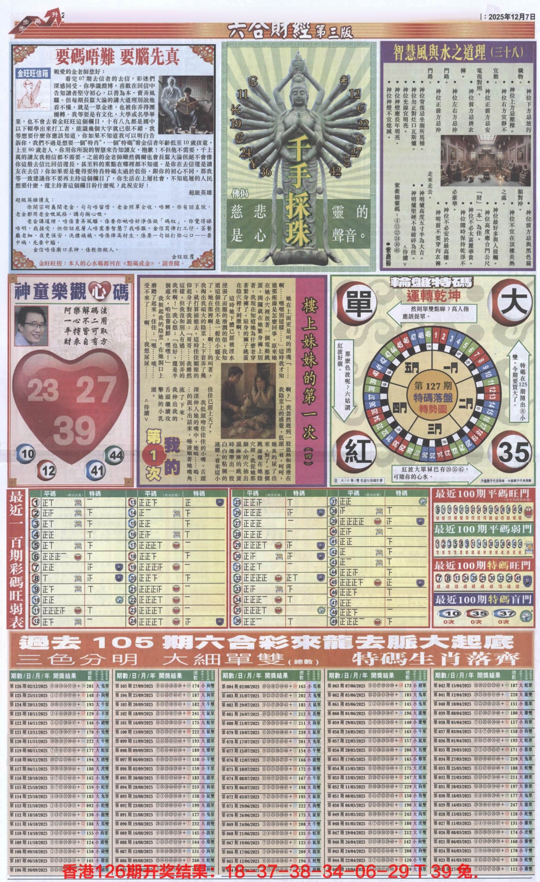 六合彩127期六合财经C加大版