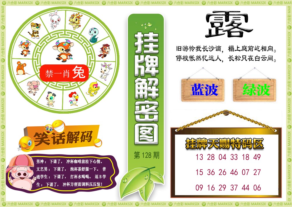 六合彩128期挂牌解密(新图)