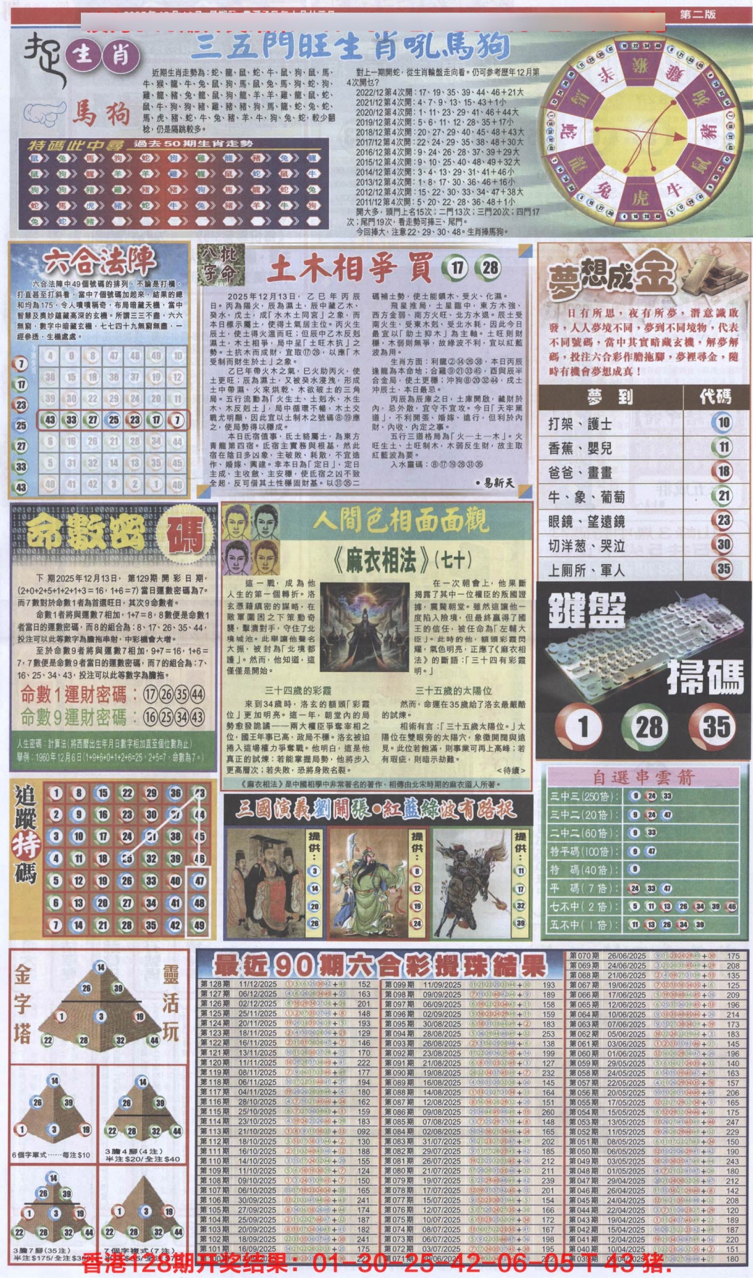 六合彩129期新报跑狗B