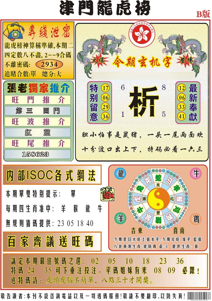 六合彩129期津门龙虎榜B