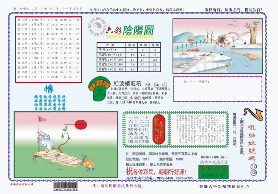 六合彩132期4-六合阴阳