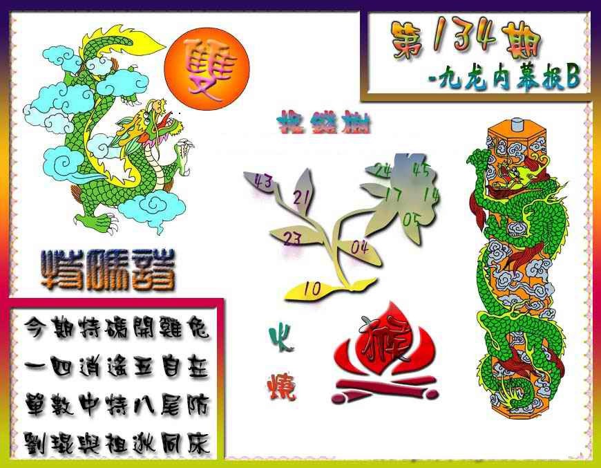 六合彩134期九龙内幕特肖图a