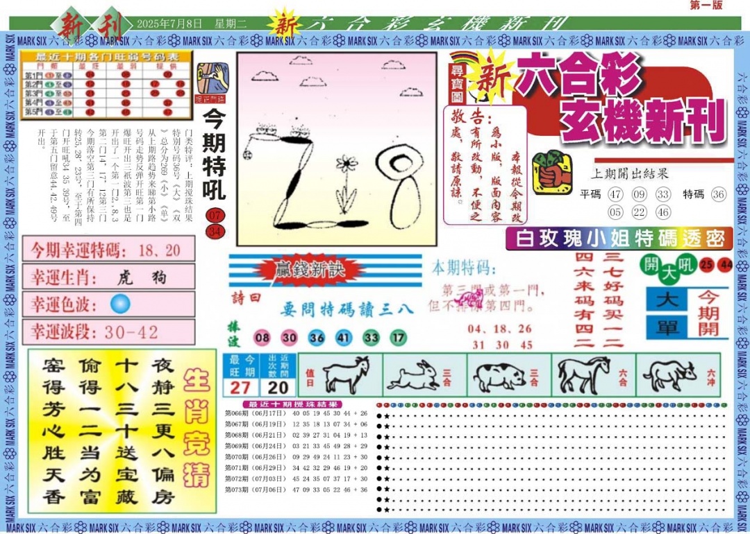 六合彩074期新六合彩特码新刊A
