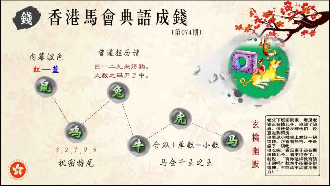六合彩074期典语成钱