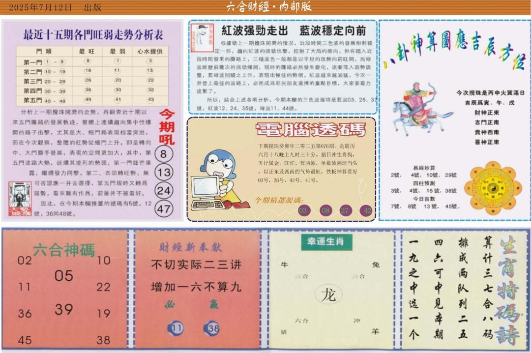 六合彩076期六合财经B