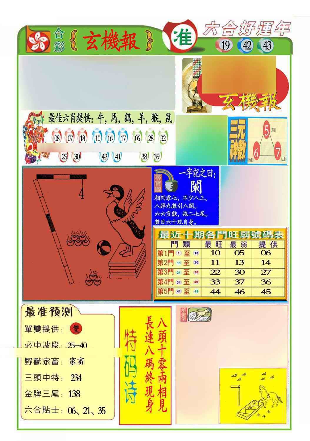 六合彩076期马经玄机报(新图推荐)