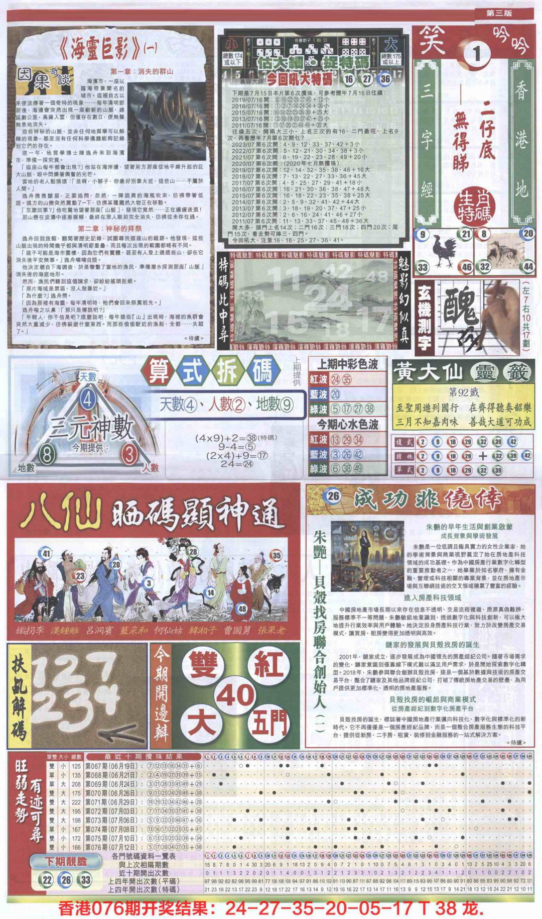 六合彩077期新报跑狗-1(正面)