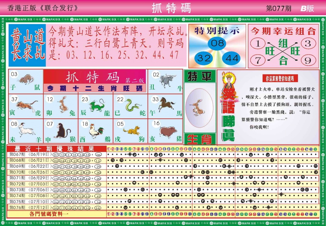 六合彩077期118抓特码B(新图)