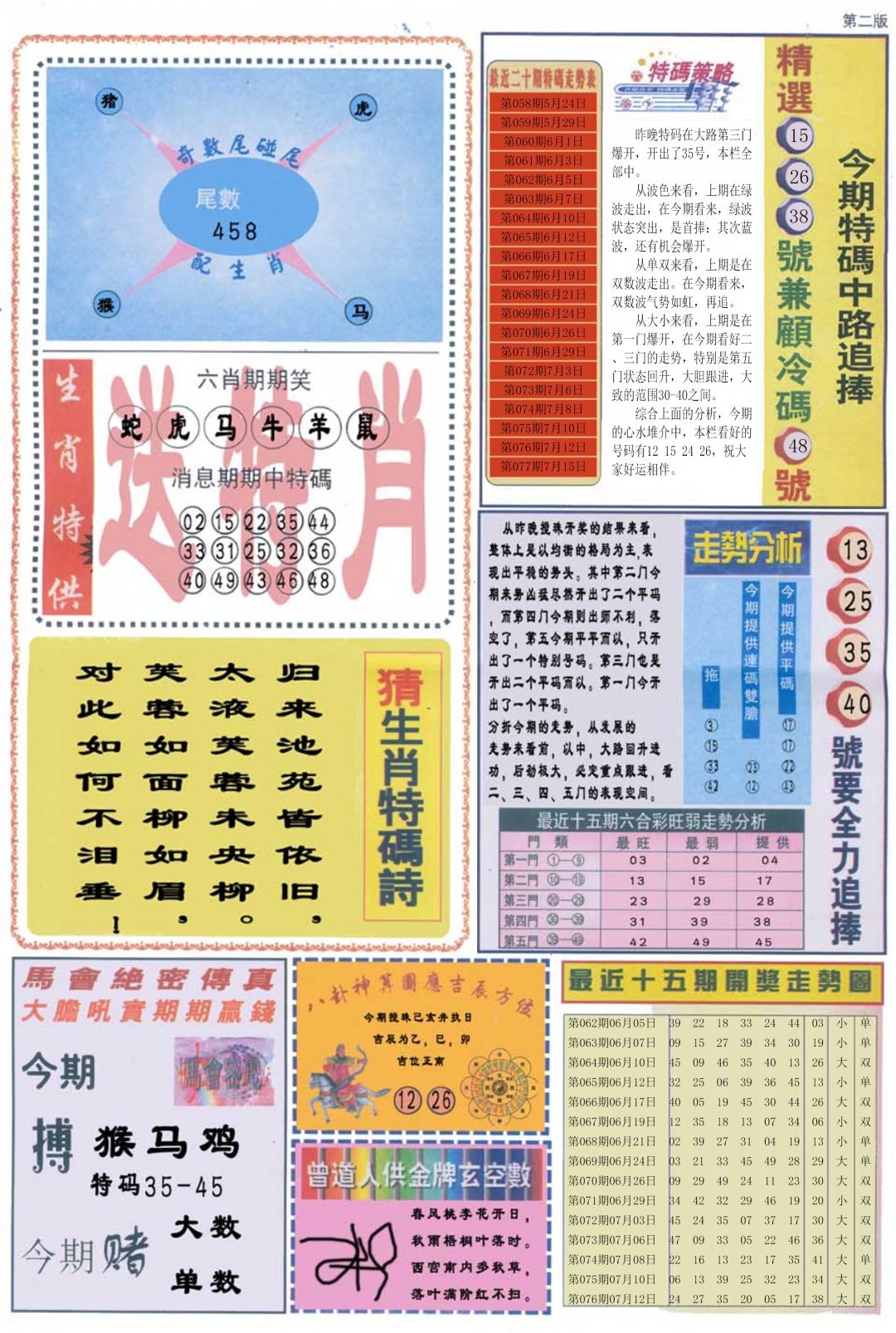 六合彩077期曾道人内幕消息B