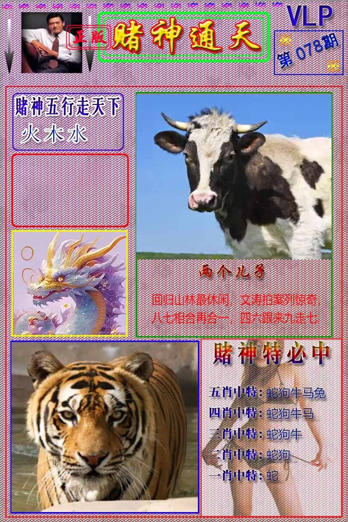 六合彩078期赌神通天报