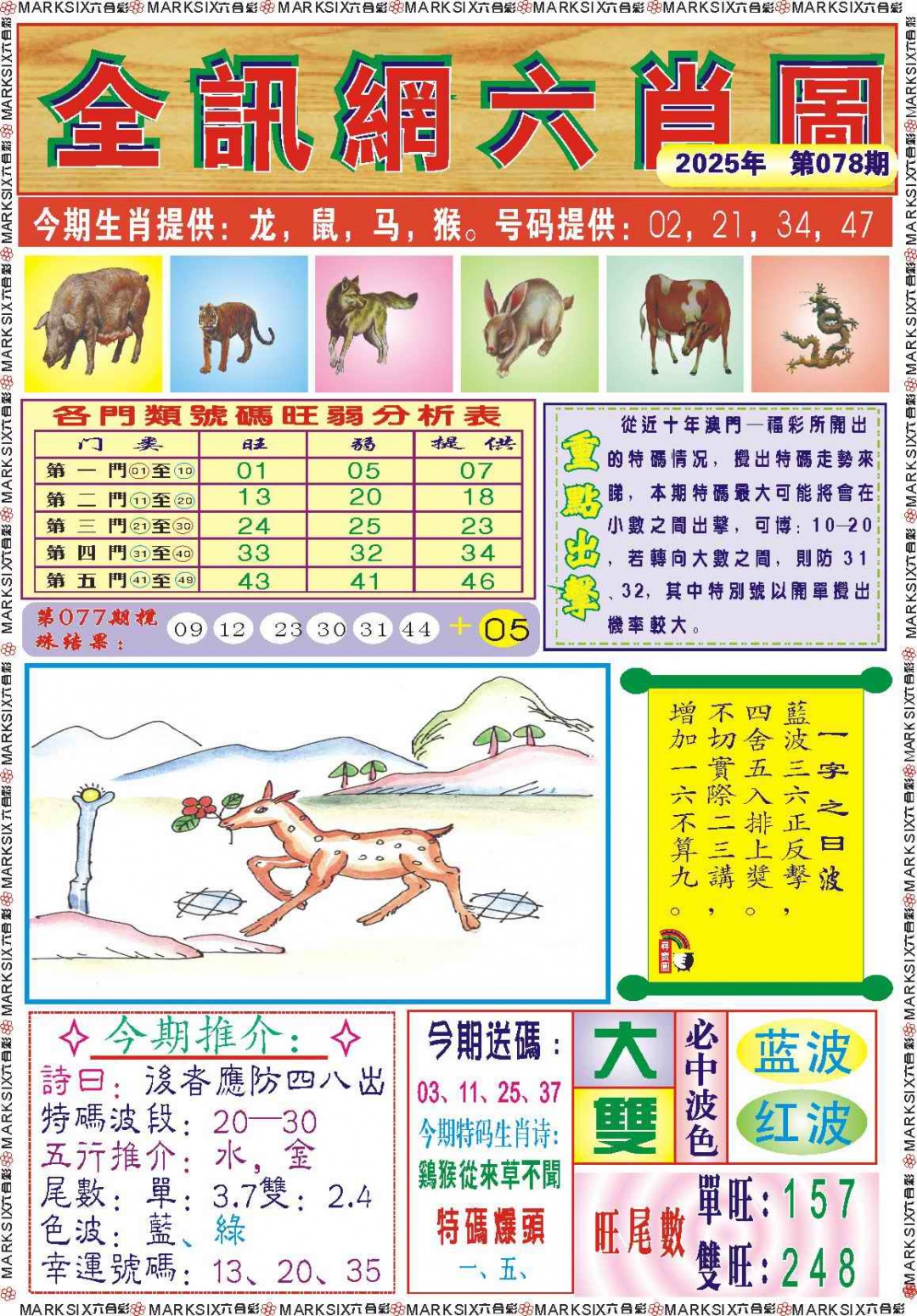 六合彩078期全讯网六肖图记录