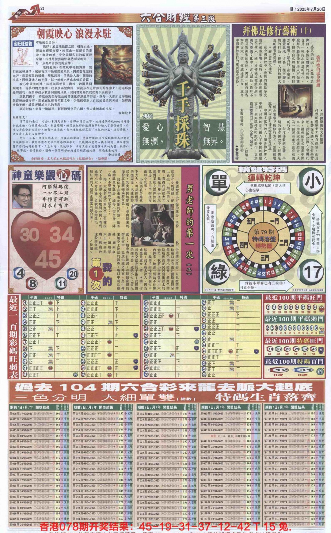 六合彩079期六合财经C加大版