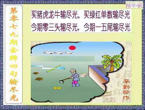 六合彩079期金牌四句输尽光