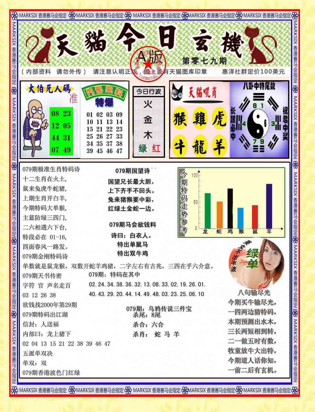六合彩079期今日玄机图A