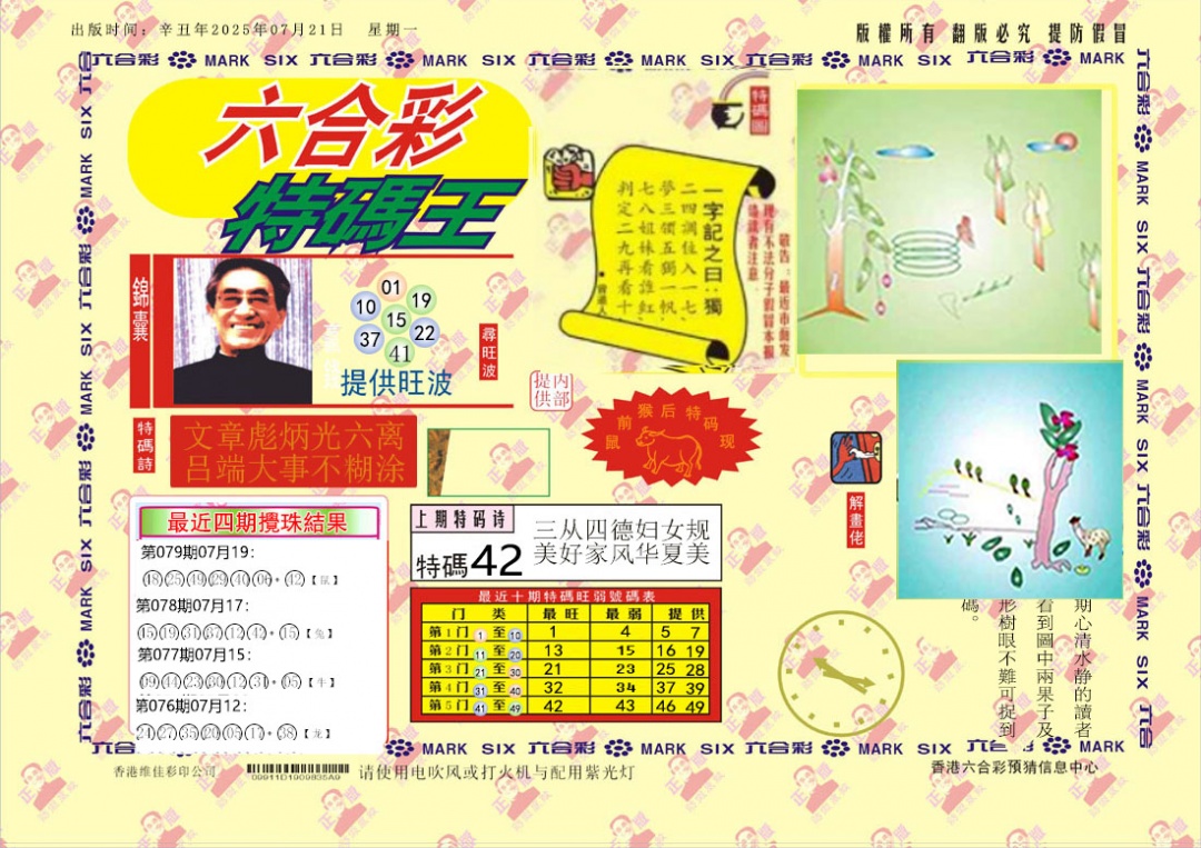 六合彩080期特码王