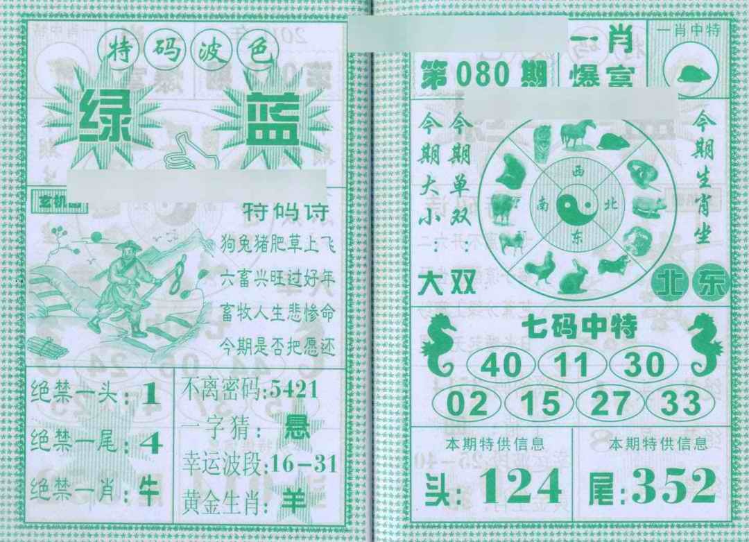 六合彩080期一肖爆富