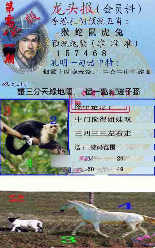 六合彩081期龙头报