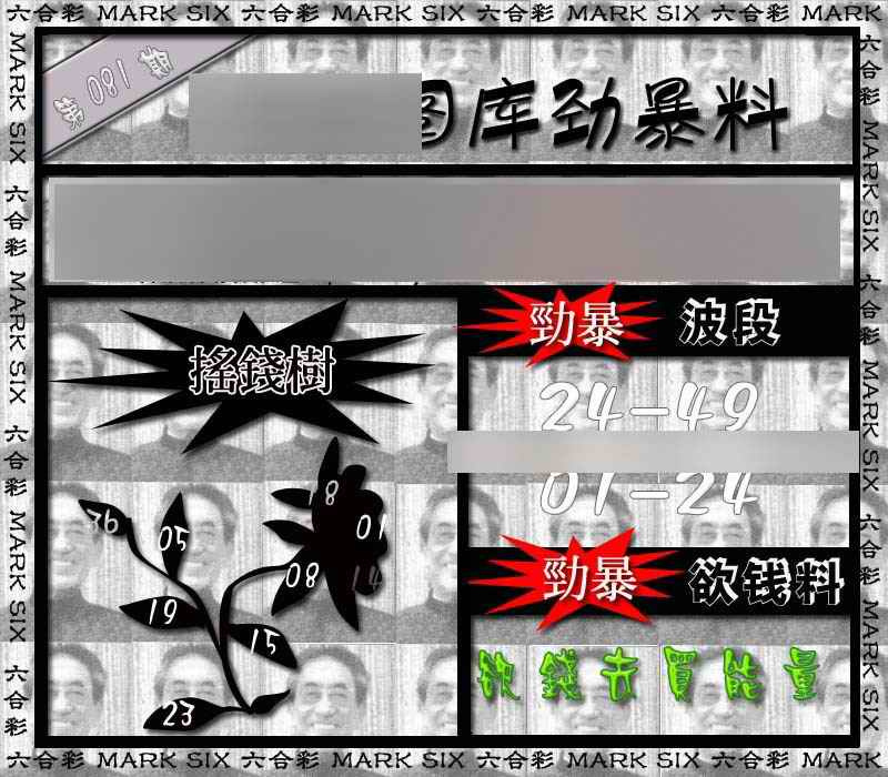 六合彩081期劲暴来料{正版}