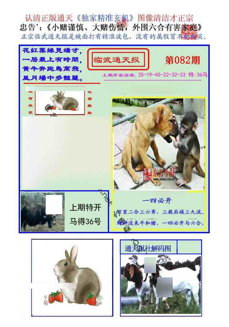 六合彩082期临武通天报