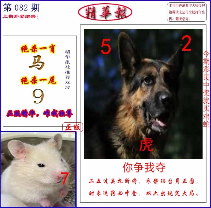 六合彩082期新精华报报