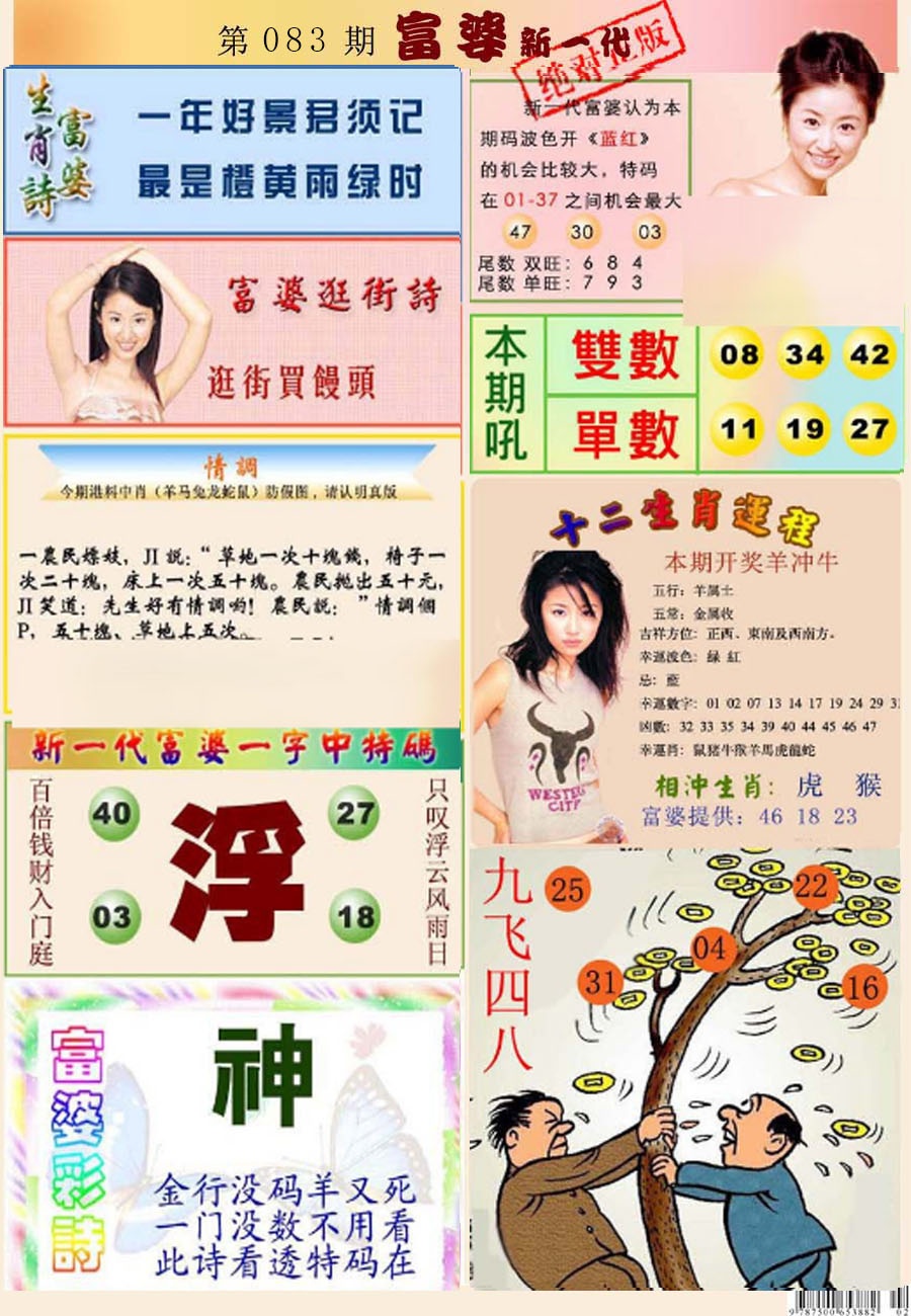 六合彩083期新一代富婆