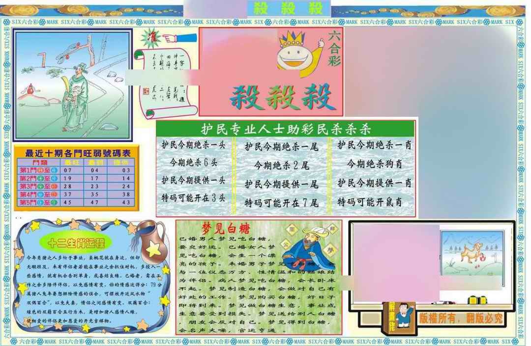 六合彩084期马经杀杀杀A(新图推荐)