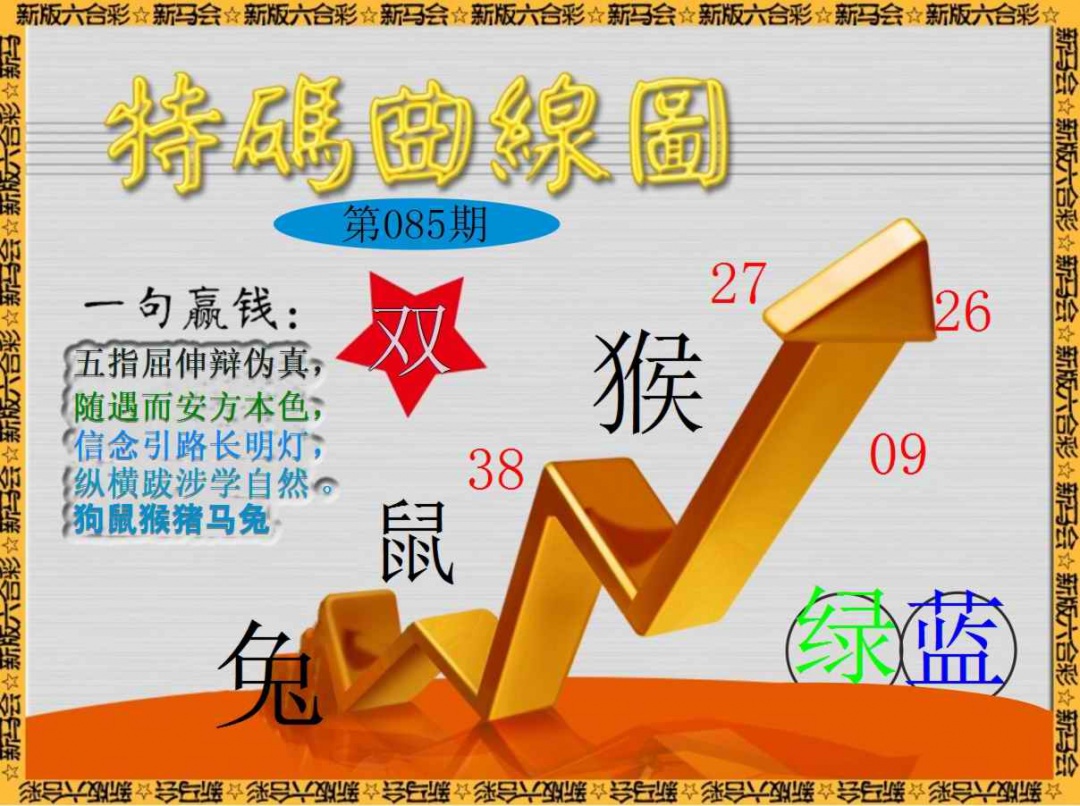 六合彩085期特码曲线图